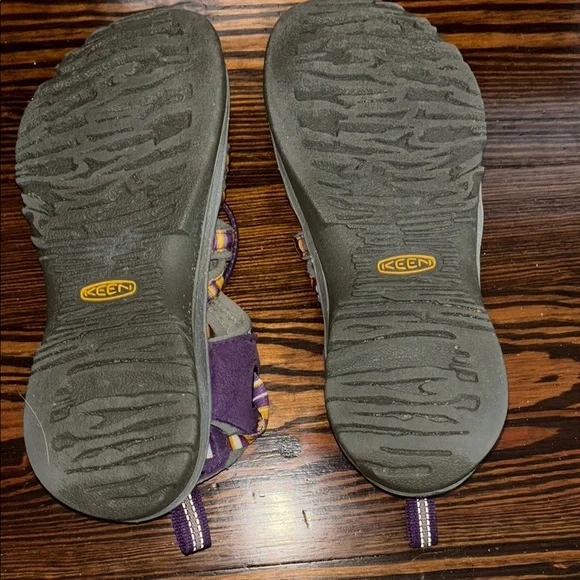 Keen Purple and Yellow Outdoor Sandals - Picture 2 of 9